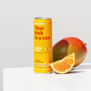 EBOOST Super Fuel Orange Mango 12 Cans